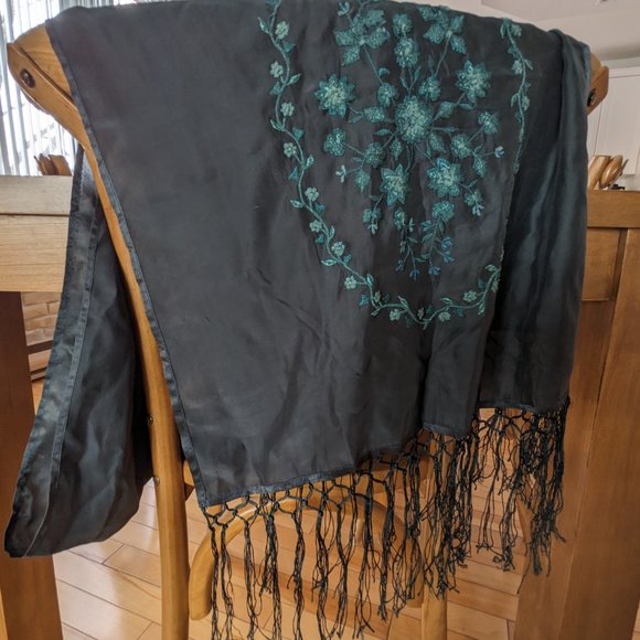 Écharpe 100% soie - Picture 2 of 2